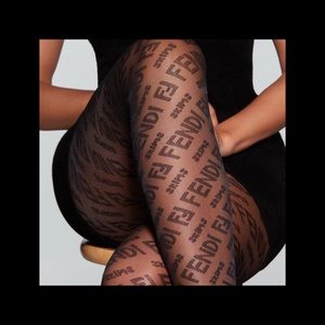 Fendi x Skims Mid Support Tights - Medium
